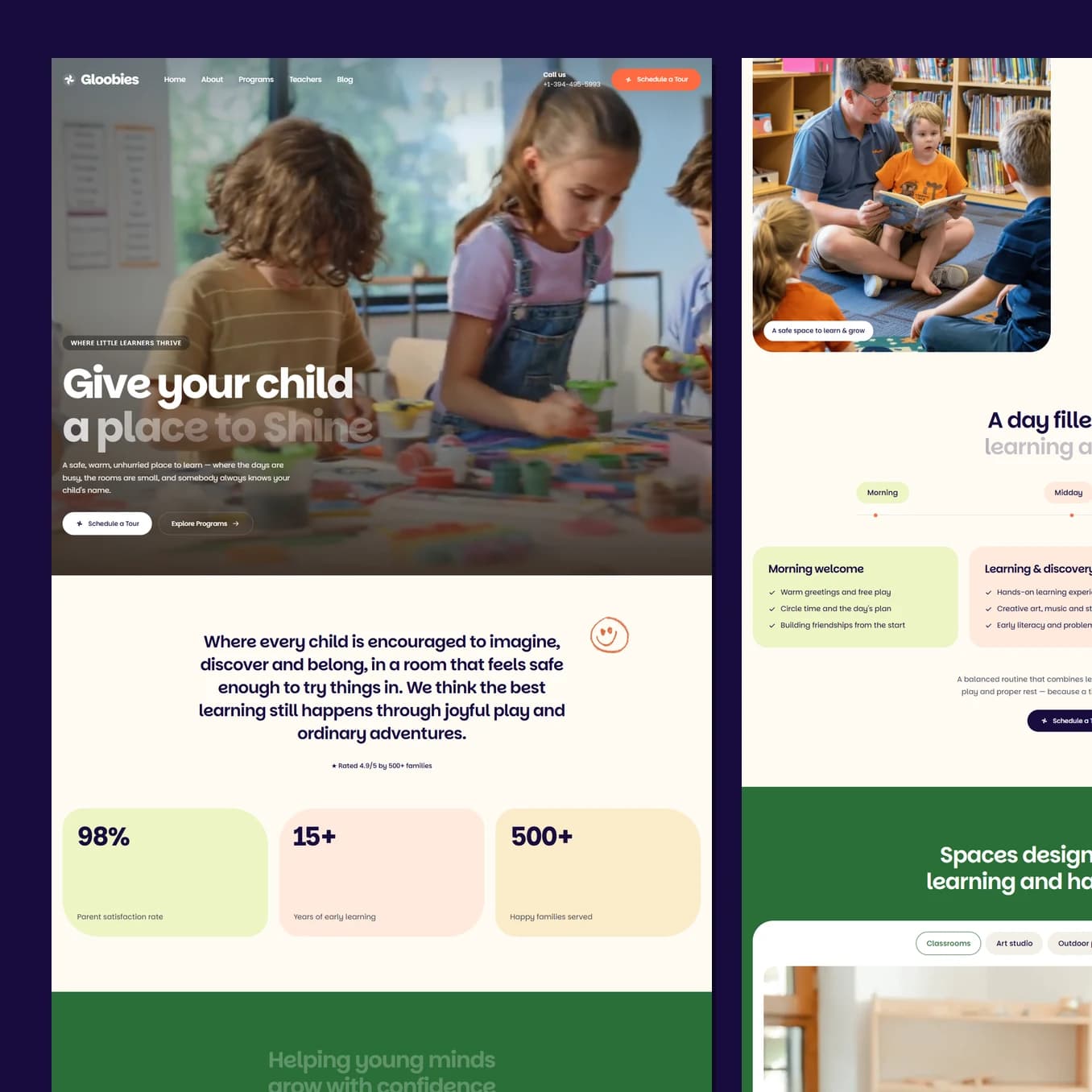Gloobies — Education · Early-years childcare